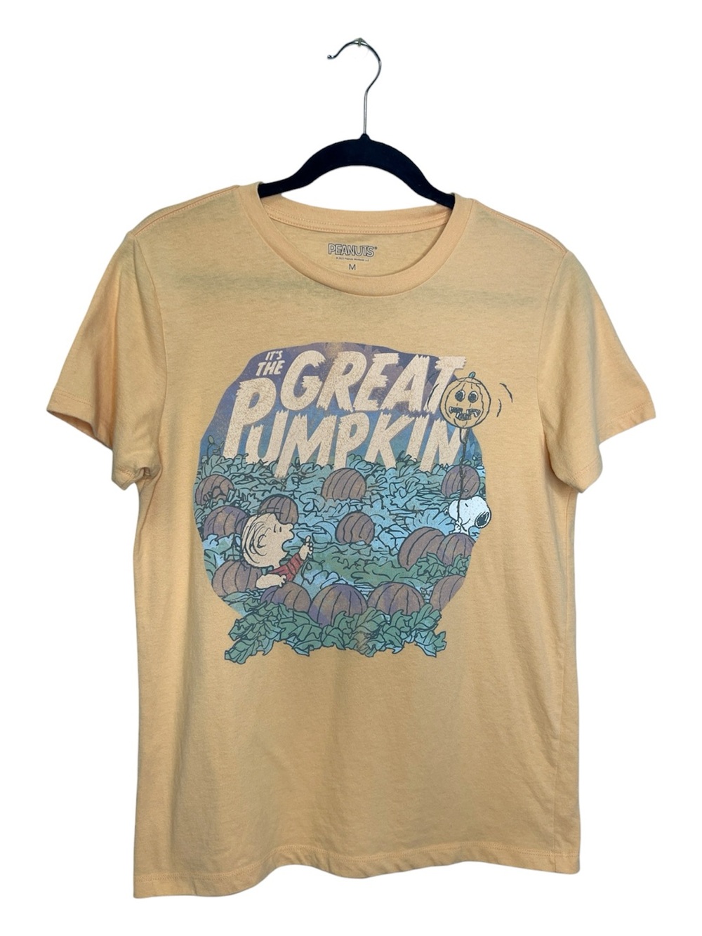 It’s the Great Pumpkin Charlie Brown and Snoopy Halloween Tee size Medium - Picture 9 of 9
